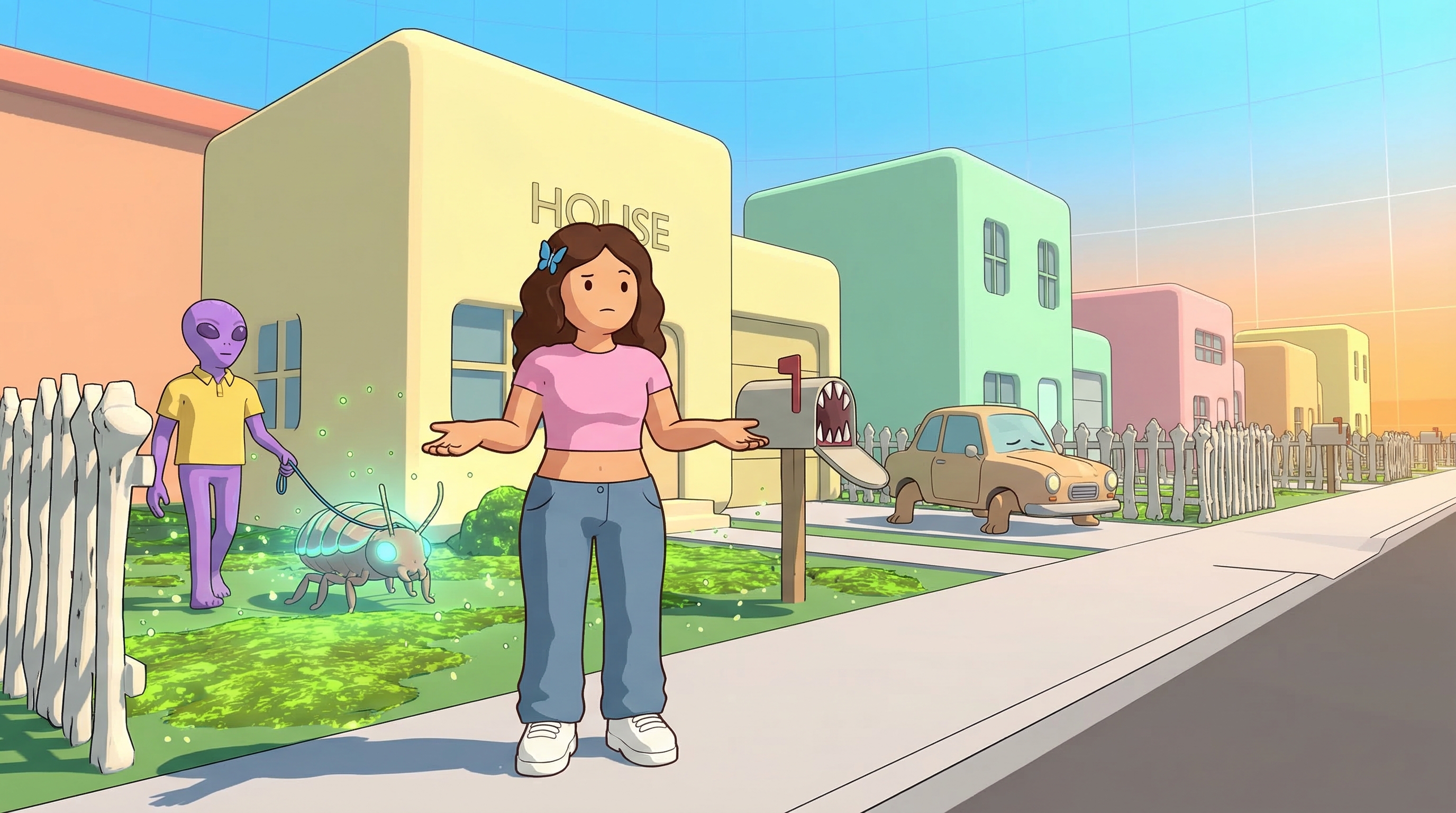 Billie Wins a Free Vacation